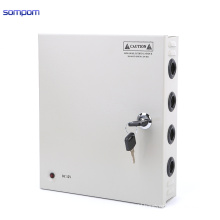 Newest Sompom 12V 10A 9 Channel CCTV Camera Power Supply